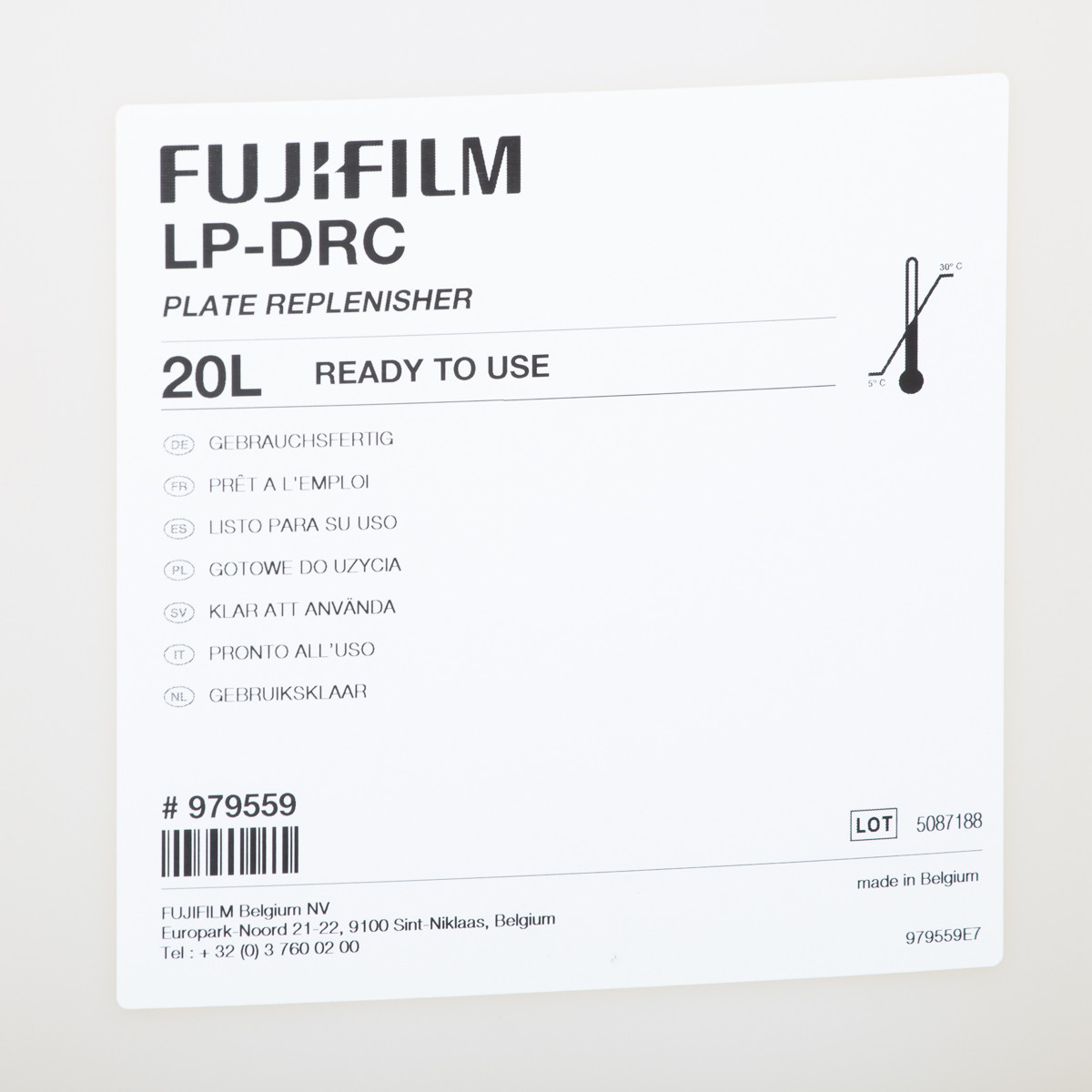 FUJI LP-DRC DEV&REP RTU 20lit