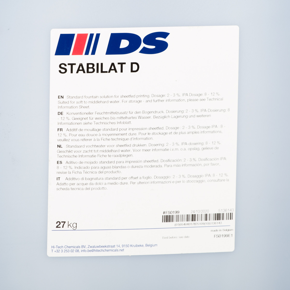 STABILAT D 27 kg