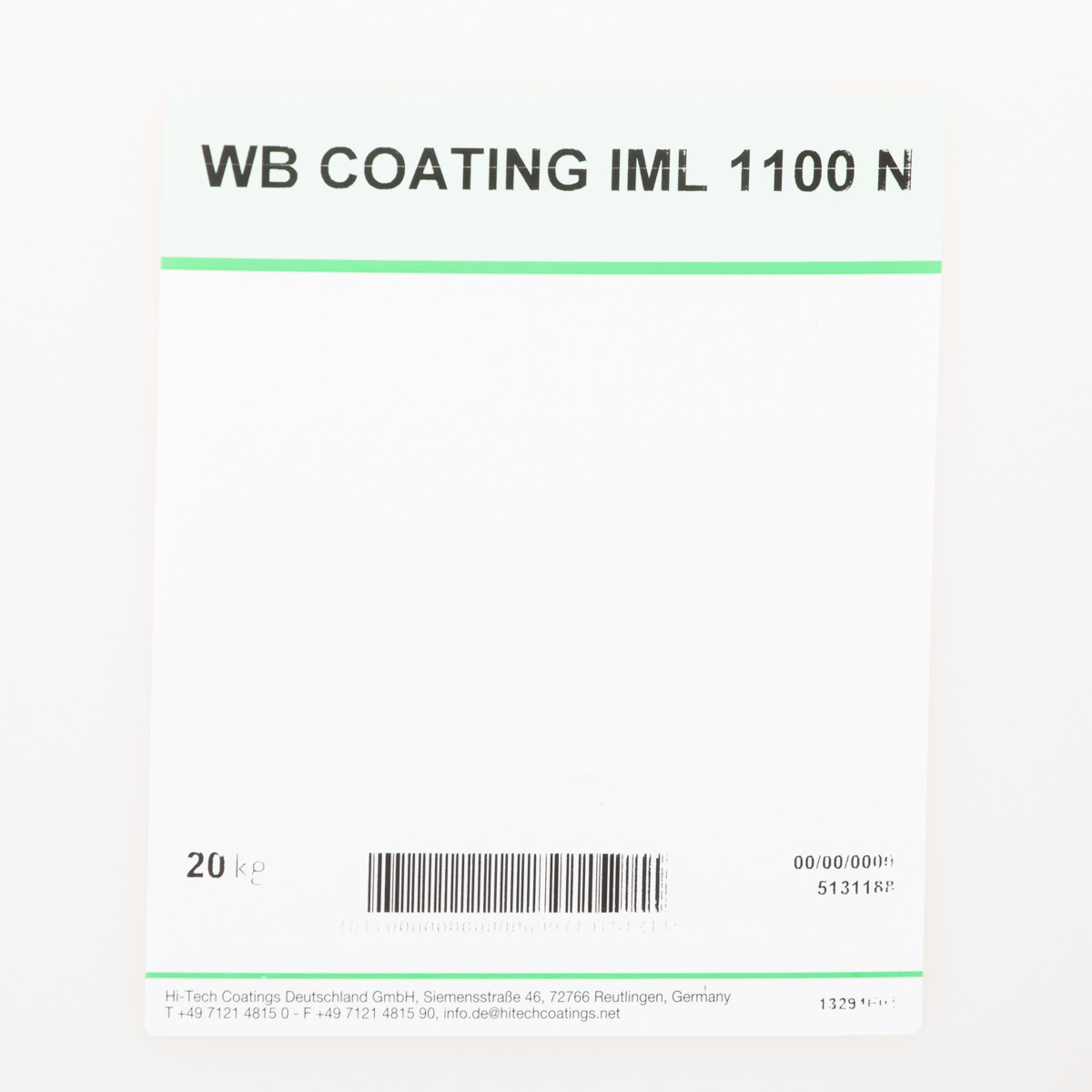 COATING IML 1100 WB NTR/45 20kg