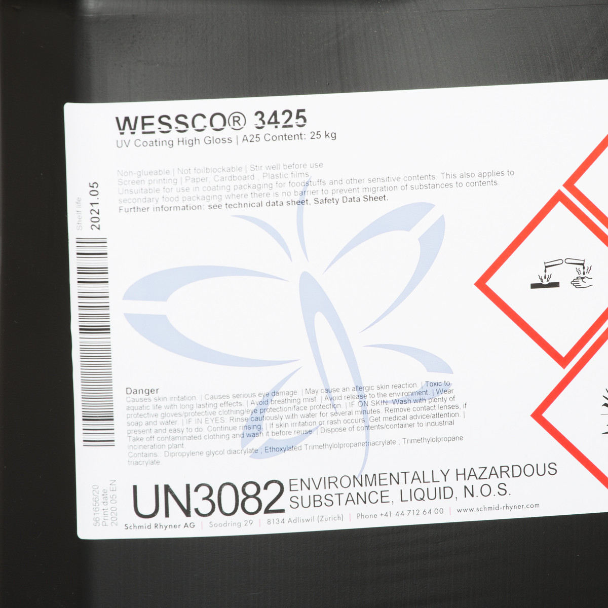 Wessco 3425 UV lak high gloss 25kg