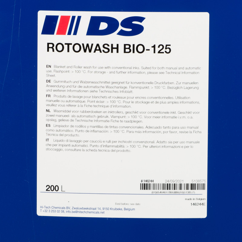 ROTOWASH BIO-125 200 l