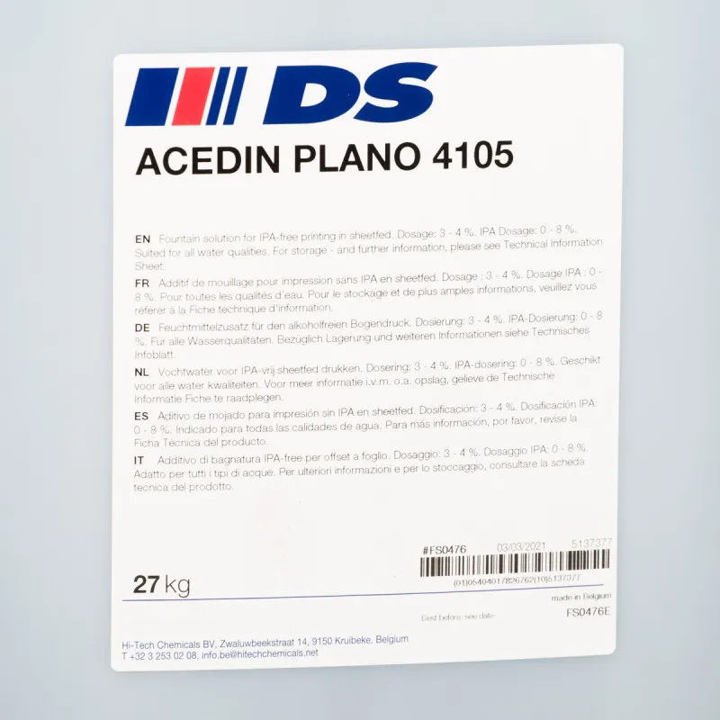 ACEDIN PLANO 4105 27 kg 