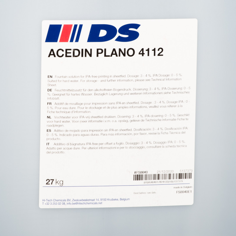 ACEDIN PLANO 4112 27 kg