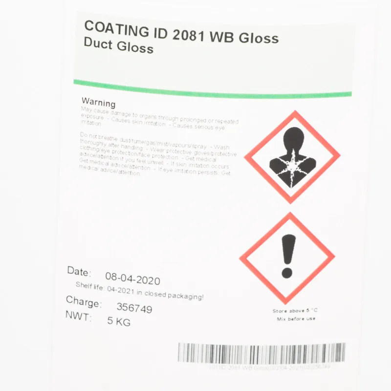 COATING ID 2081 WB GLOSS    5KG 