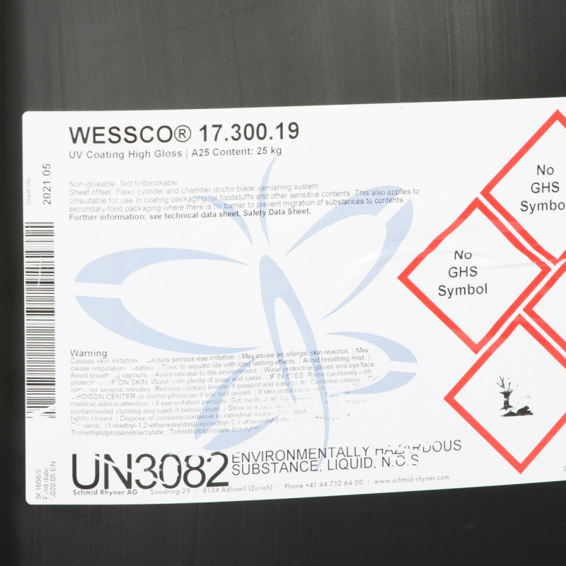 UV LAK Wessco 17.300.19 25 kg